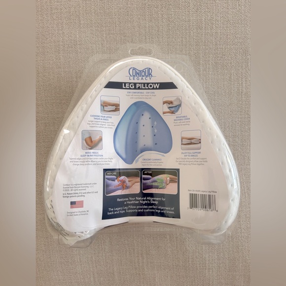 NEW Contour Legacy Better Leg & Knee Pillow - Picture 2 of 3